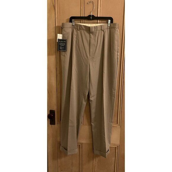 Polo Ralph Lauren Mens The Beaton Pant Pleated Dress Pants 38x32 Beige AN NWT - Picture 3 of 12